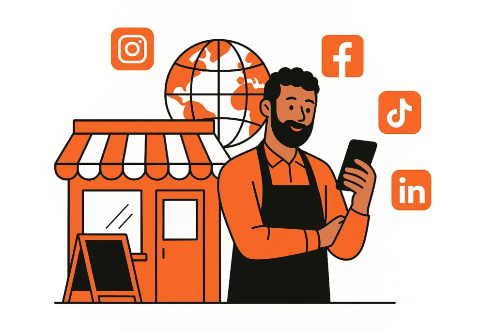 How Local Businesses Can Leverage Social Media to Compete Globally