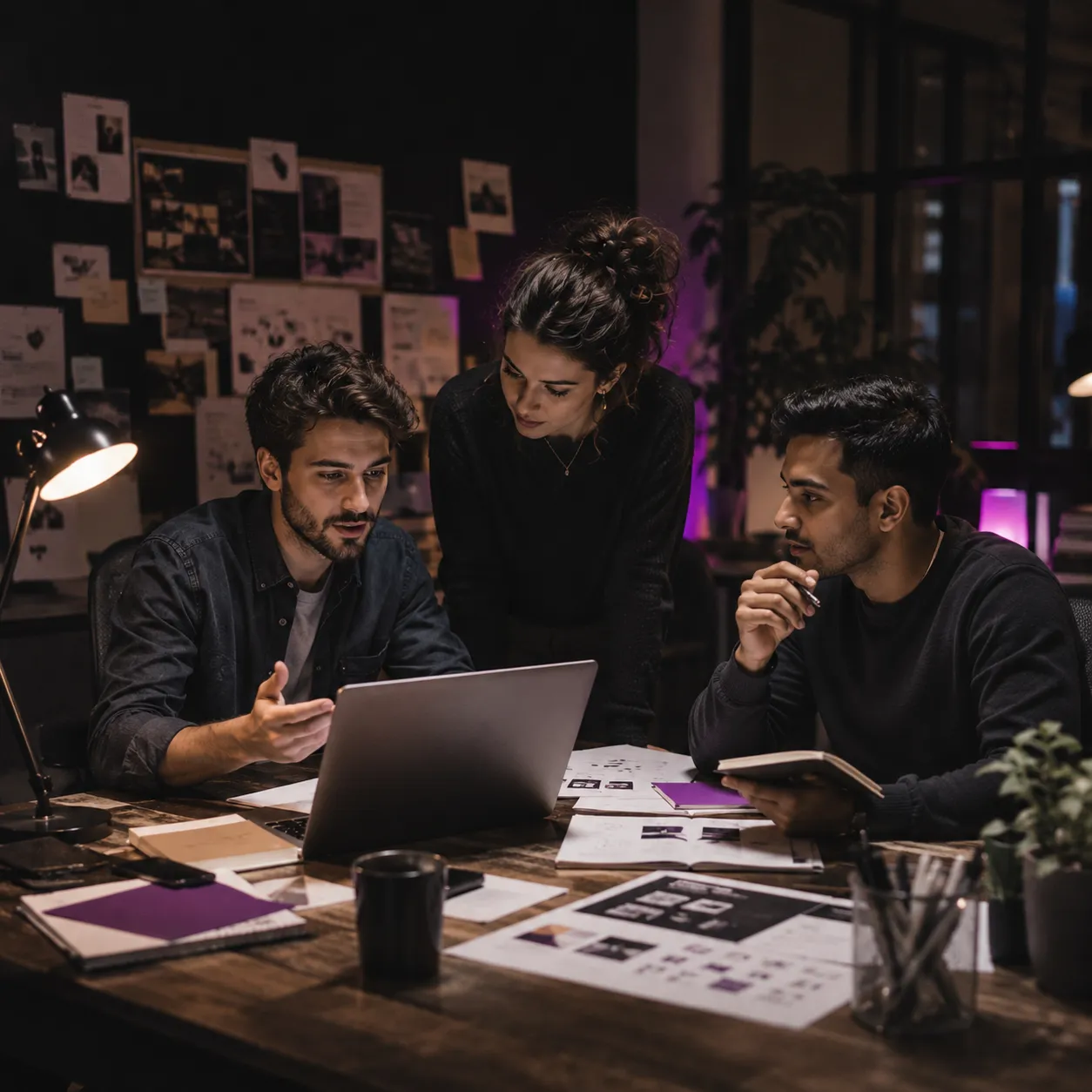 The Socialobia team at work