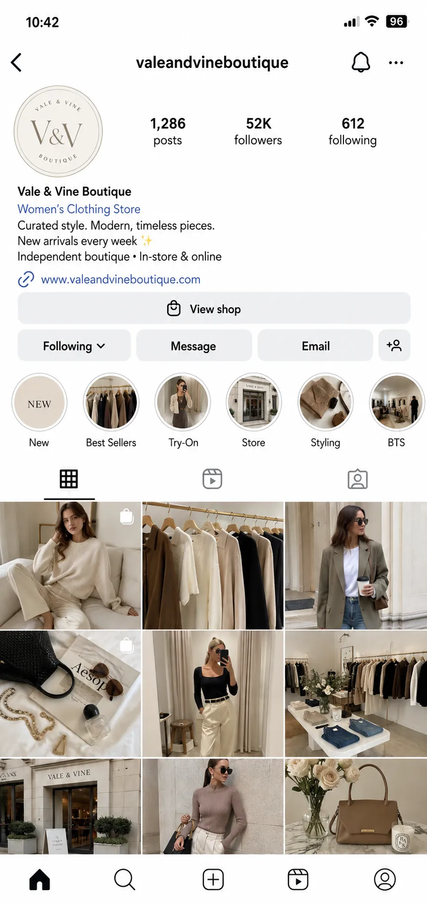 Vale & Vine Boutique